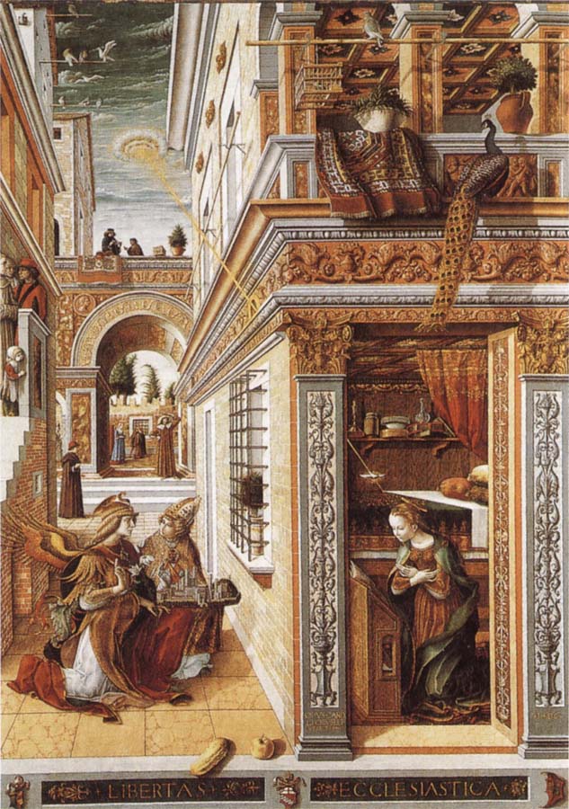 Annunciation with St Emidius